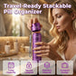 💊 50% RABATT NU!🔒 7 Dagars Stapelbar Metall Pillerdosa – Rese redo & Rymlig – Daglig Essential ✈️