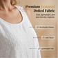👚 50% RABATT NU!🎀 Elegant prickig spets topp – Andningsbar chiffong & Lös passform – Sommar Essential 🌸