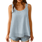 👚 50% RABATT NU!🎀 Elegant prickig spets topp – Andningsbar chiffong & Lös passform – Sommar Essential 🌸