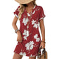 👗 50% RABATT NU!🌬️ V-ringad T-shirtklänning – Casual & Luftig – Sommar Essential ☀️