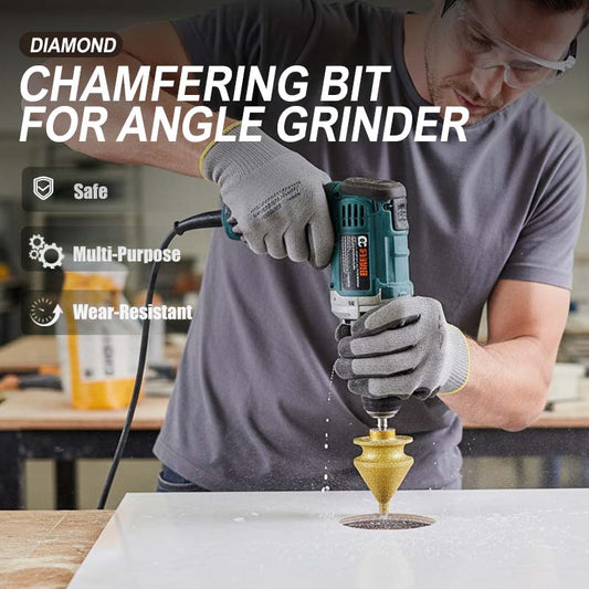 ⚡ 50% RABATT NU! 🌀 Diamantfasfräs för Vinkelslip – Multifunktionell, Lödd Diamanter & Universell Passform – Rena Snitt på Kakel, Porslin & Sten 🛠️