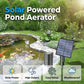 🌞 50% RABATT NU! 💧 Solcellsdriven Pondluftare med Luftpump – Solcellsdriven, Enkel Installation – Främjar Frisk Fisk & Klart Vatten 🐟