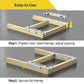 📐 50 % RABATT NU! 🔧 Verktyg för layout av ramställ i aluminiumlegering – 90° exakta vinklar & rostbeständigt – perfekt för rambyggnad 🏗️