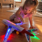 ✈️ 50 % RABATT NU! 🎵 Elektriskt modellflygplan med ljud och LED-lampor – allriktningsstyrning, dynamisk musik & säkert material – perfekt för barn 3+ 🌟