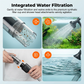 🐠 50% RABATT NU! 🧼 Elektrisk Akvarie Grusrenser – 4-i-1 Vannbytter, Grusvasker & Algeskrape – 18W Motor, 1000L/H Strømning, Teleskopisk Design 💧
