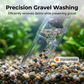 🐠 50% RABATT NU! 🧼 Elektrisk Akvarie Grusrenser – 4-i-1 Vannbytter, Grusvasker & Algeskrape – 18W Motor, 1000L/H Strømning, Teleskopisk Design 💧