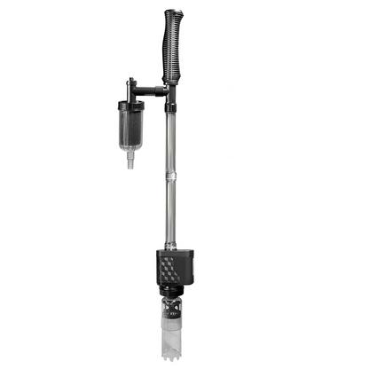 🐠 50% RABATT NU! 🧼 Elektrisk Akvarie Grusrenser – 4-i-1 Vannbytter, Grusvasker & Algeskrape – 18W Motor, 1000L/H Strømning, Teleskopisk Design 💧