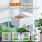 🐟 50% RABATT NU! ⏰ Automatisk Fiskefôrer med Tidsur – Smart Planlagt Fôring, Presis Porsjonskontroll & Justerbar Klemme – Bekymringsfri Ferie 🎯