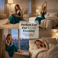 🌙 50% RABATT NU! 🕯️ Elegant V-ringad Slip Nattlinne – Silkeslen, Flödande Passform & Romantisk Charm – För Drömmiga Nätter & Lata Morgnar 🦢