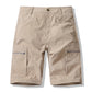 🩳 50% RABATT NU! 🔧 Herr Zip-Up Cargoshorts – Andningsbara, Säkra Fickor & Lös Passform – Ledredo, Stadsmart 🌲