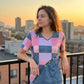👕 50% RABATT NU! 🎨 Denim Tryckt V-ringad T-shirt – Mjuk, Andningsbar & Enkel Stil – Realistisk Denimlook, Ultrasoft Känsla, Blekningsbeständigt 🏖️