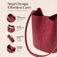 👜 50% RABATT NU! ✨ Minimalistisk Stor Kapacitet Axelväska – Sleek Design, Rymlig Interiör & Vardagschic – Rymmer Laptop, Surfplatta & Dagliga Nödvändigheter 🎒