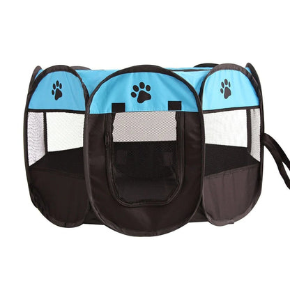 🐾 50% RABATT NU! 🏕️ Sommarbar Portable Hage – Lättvikt, Hopfällbar & Säker – Perfekt För Camping, Strand & Inomhushållning 🐶