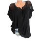 👚 50% RABATT NU! ✨ Elegant Spetsbroderad V-ringad Damtopp – Mjuk & Andningsbar – Perfekt för Alla Tillfällen – Storlek S-6XL 🌸