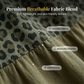 🐆 50% RABATT NU! 🌺 Bohemisk Leopard Maxiklänning – Lagrad V-ringning & Flödande Kjol – Fjäderlätt, Diskret & Smickrande 🏝️