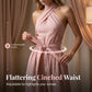 👗 50% RABATT NU! 💫 Elegant Halter Ärmlös Hoppdräkt med Midjeband – Korsad Halsringning, Vida Ben & Djupa Sidofickor – Ansträngningslös Sofistikering ✨