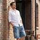 👖 50% RABATT NU! 🏙️ Herrars Lösa Denim Cargo-Shorts – High Street-stil & Justerbar Passform 🛹