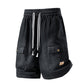 👖 50% RABATT NU! 🏙️ Herrars Lösa Denim Cargo-Shorts – High Street-stil & Justerbar Passform 🛹
