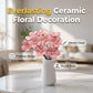 🌸 50% RABATT NU! 🏡 Evig Keramisk Blomsterdekoration – Premium Glänsande Finish & Noll Underhåll ✨