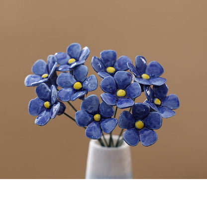 🌸 50% RABATT NU! 🏡 Evig Keramisk Blomsterdekoration – Premium Glänsande Finish & Noll Underhåll ✨