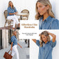 👚 50% RABATT NU! 💙 Kvinnors Puffärm Denimblus – Knäppning, Krage & Lättvikt – Andningsbar Bomullsblandning, Romantisk Volym & Vardagscharm ✨