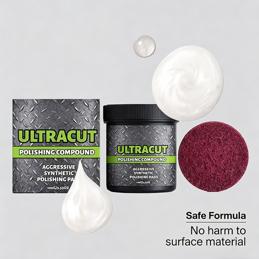 🛠️ 50% RABATT NU! ✨ Polermedel för Flera Ytor – Passar Metall & Sten – Tar Bort Repor & Oxidering – Perfekt för Hemmafixare 🔧