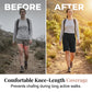 🩳 50% RABATT NU! 🚶‍♀️ Kvinnors Stretch Promenadshorts – 4-vägs Stretch, Hög Midja & Knälängd – Andningsbara, Djupa Fickor & Skavfri 🌸