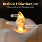 🕯️ 50% RABATT NU! ✨ Romantiska LED Flamskyddslösa Droppande Ljus – Realistisk Droppdesign, Flera Lägen & Timerfunktion – Säkra För Barn, Husdjur & Gardiner 🌙
