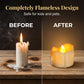 🕯️ 50% RABATT NU! ✨ Romantiska LED Flamskyddslösa Droppande Ljus – Realistisk Droppdesign, Flera Lägen & Timerfunktion – Säkra För Barn, Husdjur & Gardiner 🌙
