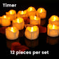 🕯️ 50% RABATT NU! ✨ Romantiska LED Flamskyddslösa Droppande Ljus – Realistisk Droppdesign, Flera Lägen & Timerfunktion – Säkra För Barn, Husdjur & Gardiner 🌙