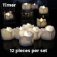 🕯️ 50% RABATT NU! ✨ Romantiska LED Flamskyddslösa Droppande Ljus – Realistisk Droppdesign, Flera Lägen & Timerfunktion – Säkra För Barn, Husdjur & Gardiner 🌙