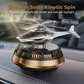 🚗 50% RABATT NU! 🚁 Soldriven Roterande Bildoft – Batterifri, Helikopterdesign & Premiumkvalitet – Aktiv Spridning & Långvarig Doft 🌞