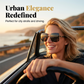 🕶️ 50% RABATT NU! ☀️ Stora Solglasögon Utan Båge – Fyrkantig Design & Tidlös Stil – Perfekt till Alla Outfits 🌟