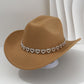 ✨ 50% RABATT NU! 🤠 Kvinnors Rhinestone Hjärta Cowboyhatt – Gnistrande French Jazz Fedora & Premium Strukturerad Silhuett – Elegant, Glamorös & Festivalredo 🎪