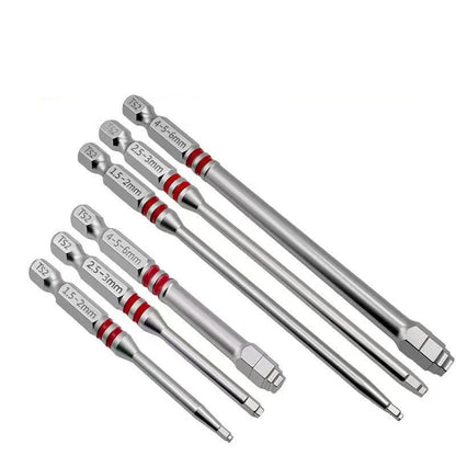 ⚙️ 50% RABATT NU! 🔩 Premium Legerat Stål Hex Skruvmejselbits – Magnetisk, Hög Hårdhet Pagodform & Universell Passform – Hållbar & Professionell 🛠️