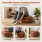 🪑 50% RABATT NU! 📦 Multifunktionell Ottoman-Sittpuff Med Förvaring – Elegant Sittplats & Smart Förvaringslösning – Perfekt för Alla Rum ✨