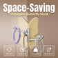 🦋 Köp 1  få 4 gratis! ✨ Vridbar Fjärilskrok – Borrfri & Platsbesparande med 3 Armar 🎀