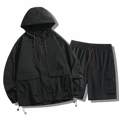 🧥 50% RABATT NU! 🏔️ Unisex Bergsstil Iskylning Solskyddsjacka – Andningsbar, Cargo-fickor & Vädertålig 🛡️