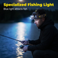 🔦 50% RABATT NU! ✨ Uppladdningsbar 5-färgad LED-pannlampa – Rörelsesensor & Fiske/UV-läge 💡