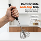 🥚 50 % RABATT NU! 🔄 Halvautomatisk handvisp i rostfritt stål – tryck för att vispa, snabb & ergonomisk – perfekt för ägg, grädde och smet 🍰
