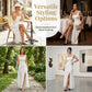 👗 50% RABATT NU! ✨ Ärmlös Maxiklänning med Fyrkantig Halsringning & 3D-Texturerat Tyg 🎀