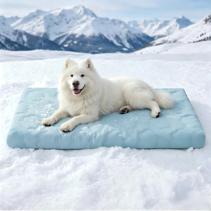 🐾 50% RABATT NU! ❄️ Kylmatta för Husdjur med Omedelbar Kylning – Reptålig & Giftfri – Perfekt för Varma Sommardagar ☀️