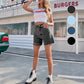 🩳 50% RABATT NU! 🌞 Dam Hög Midja Bomullsshorts – Andningsbar, Mjuk & Mångsidig 🕶️