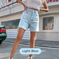 🩳 50% RABATT NU! 🌞 Dam Hög Midja Bomullsshorts – Andningsbar, Mjuk & Mångsidig 🕶️