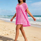 🏖️ 50% RABATT NU! 👙 Dam Genombruten Strandöverdrag – Virkmönster, Snabbtorkande Polyester & Solskydd 🌴