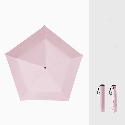 ☂️ 50% RABATT NU! 🌞 Ultralätt och Kompakt Allvädersparaply – UPF 50+ Sol- och Regnskydd ✨
