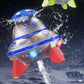 👽 50% RABATT NU! 🛸 UFO-roterande Vattenspridare för Barn – 360° Vattenstänk & LED-ljus – Perfekt för Trädgårdsfest & Strand 🌊