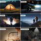 🔦 50% RABATT NU! 🏕️ 550 Lumen Platt Ficklampa – EDC Slimmad Design, Magnetisk Clip & 6 Ljuslägen ✨
