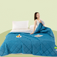 ❄️ 50% RABATT NU! 🛌 Svalkande Sommartäcke med Kylteknologi – Molnlätt, Andningsbart & Vändbart Dubbeltonsdesign 🌙