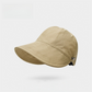 🌴 50% RABATT NU! 👒 Andningsbar Solhatt med Hästsvansöppning – UPF 50+ Skydd, Justerbart Band & Strukturbevarande Design 🏖️